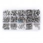 440pcs M3 M4 M5 304 Stainless Hex Head Socket Cap Screws Nuts Assorted Kit + Box