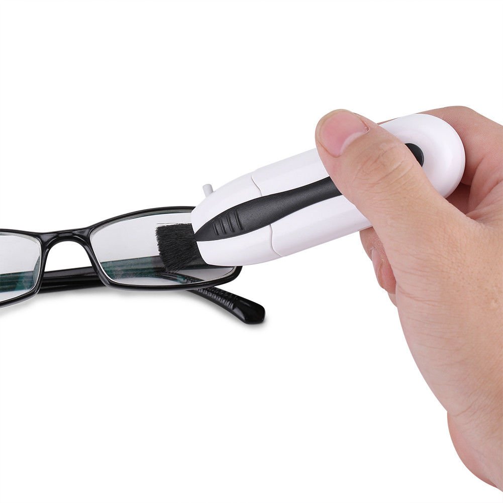 Small Pen Shape Manual Eyeglasses Sunglasses Lens Cleaner Brush Cleaning Tool