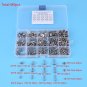 440pcs M3 M4 M5 Stainless Steel Hex Socket Flat Head Screw Bolts Nuts kit EM