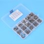 440pcs M3 M4 M5 Stainless Steel Hex Socket Flat Head Screw Bolts Nuts kit EM