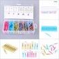 136pcs Insulated Assortment Heat Shrink Wire Connector Crimp Terminal With Box