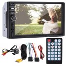7inch HD Touch Screen Bluetooth Auto Car MP5 Player FM Radio Rearview Camera
