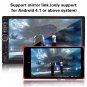 7inch HD Touch Screen Bluetooth Auto Car MP5 Player FM Radio Rearview Camera
