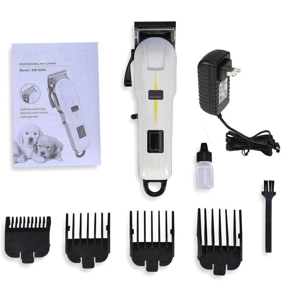 Rechargeable Electric Hair Trimmer Clipper Hair Cutter Charging Cradle Man Kids