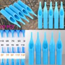 50PCS Disposable Tattoo Nozzle Tip Round Flat Diamond Liner Shader U Pick Size