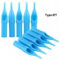 50PCS Disposable Tattoo Nozzle Tip Round Flat Diamond Liner Shader U Pick Size