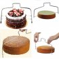 Adjustable 2 Wire Cake Slicer Pizza Leveler Dough Cutter Trimmer Stainless Steel
