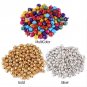 100 pcs Small Vintage Mixed Color Jingle Bell Pendant Charm Jewelry Findings coi