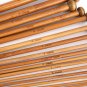 15/18Sizes Bamboo Knitting Needles Carbonized Pointed Tools Set from 2mm to 10mm