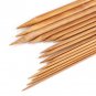15/18Sizes Bamboo Knitting Needles Carbonized Pointed Tools Set from 2mm to 10mm