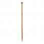 15/18Sizes Bamboo Knitting Needles Carbonized Pointed Tools Set from 2mm to 10mm