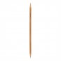 15/18Sizes Bamboo Knitting Needles Carbonized Pointed Tools Set from 2mm to 10mm