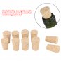 10x Tapered Cork Bung Stopper Wine Bottle Bungs Corks Craft Arts Accessories coi