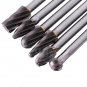 6 x 10MM 150mm Long Tungsten Carbide Aluminum Cut Rotary Burr Burs 6mm shaft coi