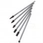 6 x 10MM 150mm Long Tungsten Carbide Aluminum Cut Rotary Burr Burs 6mm shaft coi