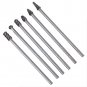 6 x 10MM 150mm Long Tungsten Carbide Aluminum Cut Rotary Burr Burs 6mm shaft coi