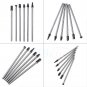 6 x 10MM 150mm Long Tungsten Carbide Aluminum Cut Rotary Burr Burs 6mm shaft coi