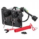 12V Dual Key Switch Panel Kit For Yamaha Outboard Double Engine 6K1-82570-13-00
