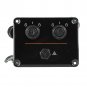 12V Dual Key Switch Panel Kit For Yamaha Outboard Double Engine 6K1-82570-13-00