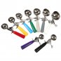 Mini Stainless Steel Ice Cream Scoop Scooper Cookie Dough Fruits Portioner