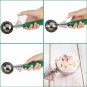Mini Stainless Steel Ice Cream Scoop Scooper Cookie Dough Fruits Portioner