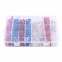 1000Pcs 24 Types Insulated Crimp Terminals Kit Electrical Cable Connectors + Box