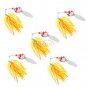 Lot 5pcs Mixed Spinnerbaits Spinner Fishing Lures Bass Crank Baits Tackle Hooks