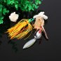Lot 5pcs Mixed Spinnerbaits Spinner Fishing Lures Bass Crank Baits Tackle Hooks