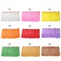 Plastic Tassels Grass Table Skirt Fringe Party Decoration Hawaiian Beach Flower