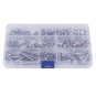 150pcs M5 Stainless Steel Button Head Hex Socket Bolts Screw Nuts Set 6-30mm EM