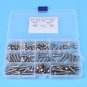 150pcs M5 Stainless Steel Button Head Hex Socket Bolts Screw Nuts Set 6-30mm EM