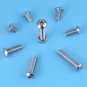 150pcs M5 Stainless Steel Button Head Hex Socket Bolts Screw Nuts Set 6-30mm EM
