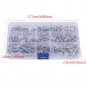 150pcs M5 Stainless Steel Button Head Hex Socket Bolts Screw Nuts Set 6-30mm EM