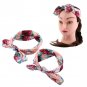 Soft Mom Baby Rabbit Ears Tie Bow Headband Hair Hoop Stretch Elastic Headbands