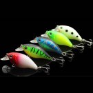 Lot 5Pcs Fishing Lures Kinds Of Minnow Fish Bass Tackle Hooks Baits Crankbait