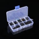 160PCS M3 Assortment Stand-off Nylon Screws Bolt Nuts Set With Plastic Box