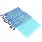 12pc A5 Plastic Mesh Zipper Bags Zip File Storage Document Folder Waterproof eco