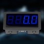 Red/Blue 4 Digital LED Tachometer RPM Speed Meter w/Hall Sensor NPN Hot