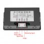 Red/Blue 4 Digital LED Tachometer RPM Speed Meter w/Hall Sensor NPN Hot
