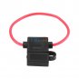 20x 16 Gauge ATC/ATO Inline Wire Fuse Holder With Cable 12V For Auto Car Truck