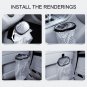 Car Kitchen Rubbish Bag Clip Vehicle Garbage Bags Frame Pasted Trash Holder EL