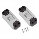 2PCS WiFi Home Wireless Smart Switch Socket Module Timer APP Remote Control