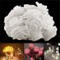 20 LED Rose Flower Fairy String Lights Wedding Christmas Party Garden Decoration