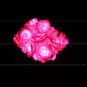 20 LED Rose Flower Fairy String Lights Wedding Christmas Party Garden Decoration