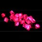 20 LED Rose Flower Fairy String Lights Wedding Christmas Party Garden Decoration