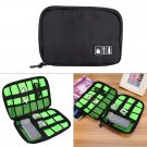 USB Cable Charger Power Bank Storage Bags Zippered Organizer Travel Bag Pouch