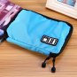 USB Cable Charger Power Bank Storage Bags Zippered Organizer Travel Bag Pouch