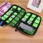 USB Cable Charger Power Bank Storage Bags Zippered Organizer Travel Bag Pouch