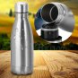 500/1000ml Sport Double Wall Vacuum Cup Insulated Stainless Steel Water Bottle