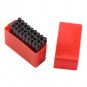 4mm Number Letter Alphabet Punch Steel Metal Stamp Set Tool Kit Steel + Case